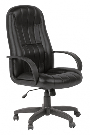 Кресло офисное компьютерное Chairman 685 экокожа черная