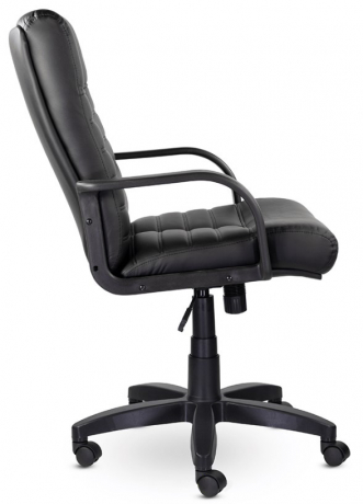 Офисное кресло UTFC Орион Н пластик экокожа черная