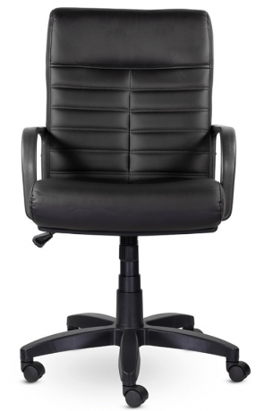 Офисное кресло UTFC Орион Н пластик экокожа черная