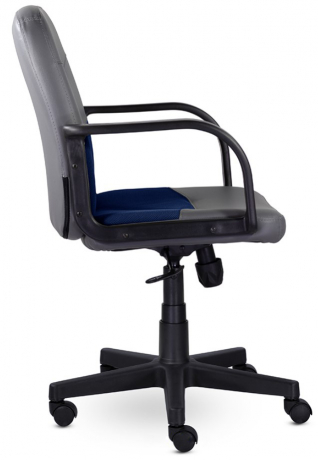 Компьютерное кресло UTFC Фест К-11 Комби Н пластик Z/E серый/темно-синий