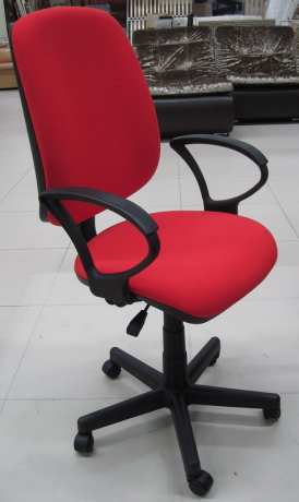 Компьютерное кресло Флеш FreeStyle Гамма ткань красная