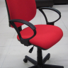 Компьютерное кресло Флеш FreeStyle Гамма ткань красная
