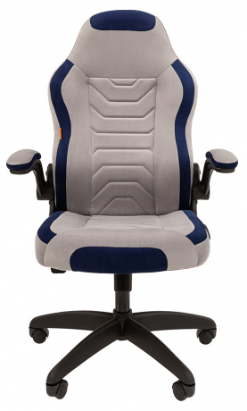 Игровое кресло Chairman Game 50 серый/синий
