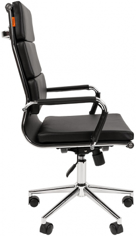 Офисное кресло руководителя Chairman 750 экокожа черная