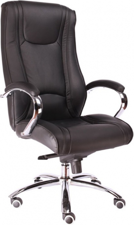 Кресло руководителя Everprof King M экокожа черная