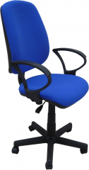 Компьютерное кресло Флеш FreeStyle Гамма ткань синяя
