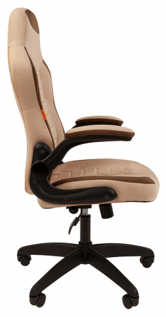 Игровое кресло Chairman Game 50 светло-бежевый/коричневый