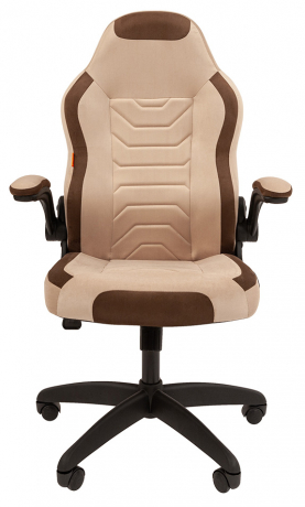 Игровое кресло Chairman Game 50 светло-бежевый/коричневый