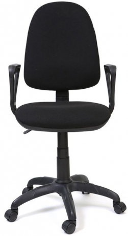 Кресло офисное компьютерное Престиж Самба ткань черная