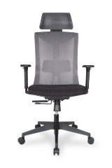 Ортопедическое компьютерное кресло College CLG-428 MBN-A Grey
