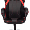 Кресло компьютерное игровое Zombie VIKING 2 AERO черный/красный текстиль/экокожа