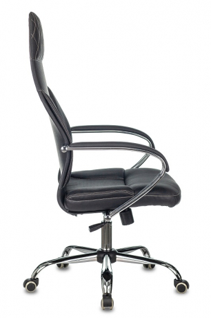 Кресло руководителя Бюрократ CH-608SL/ECO черный экокожа