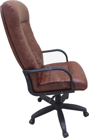 Офисное кресло Консул Стандарт кожа коричневая