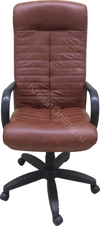 Офисное кресло Консул Стандарт кожа коричневая