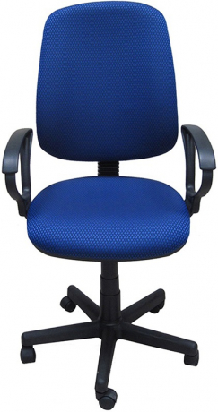 Компьютерное кресло Флеш Синхро Гамма ткань синяя