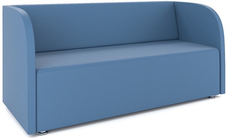 Диван офисный трехместный Роса (низкий)