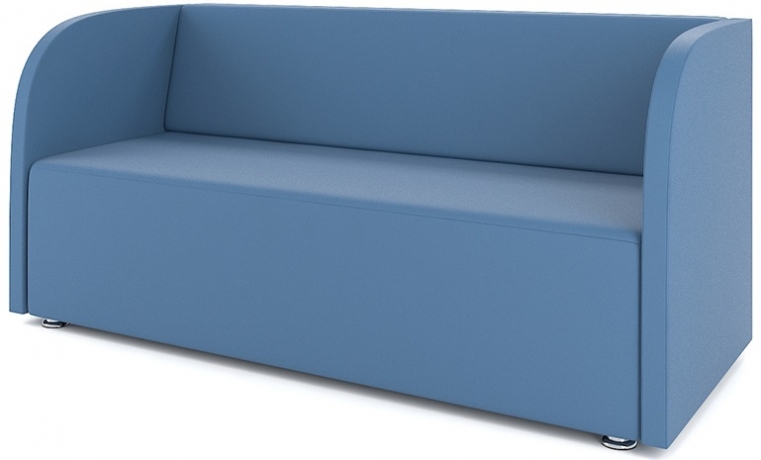 Диван офисный трехместный Роса (низкий)