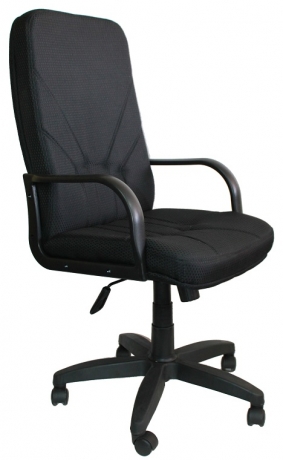 Кресло офисное Менеджер Стандарт ткань черная