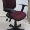 Компьютерное кресло Флеш Синхро Т ткань бордовая