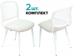 Стул для кухни Бюрократ KF-8W_2 комплект 2 шт. белый