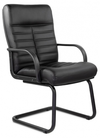 Конференц-кресло UTFC Орион Н/п пластик экокожа черная