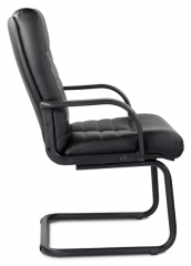 Конференц-кресло UTFC Орион Н/п пластик экокожа черная