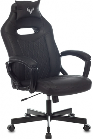 Кресло компьютерное игровое Zombie VIKING 6 KNIGHT черный экокожа