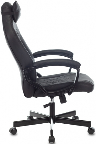 Кресло компьютерное игровое Zombie VIKING 6 KNIGHT черный экокожа