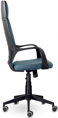 Компьютерное кресло Айкью ткань голубой