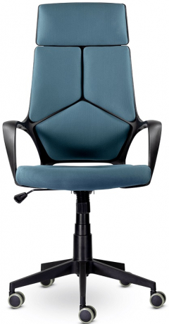 Компьютерное кресло Айкью ткань голубой
