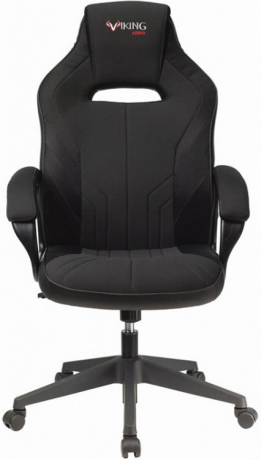 Кресло компьютерное игровое Zombie VIKING 3 AERO Edition черный текстиль/экокожа