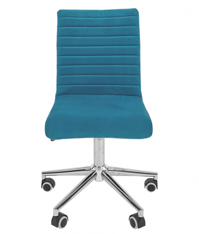 Офисное кресло Chairman 020 велюр бирюзовый