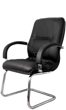 Конференц-кресло Филадельфия хром низкая спинка