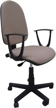 Кресло офисное компьютерное Престиж Соната ткань светло-коричневая