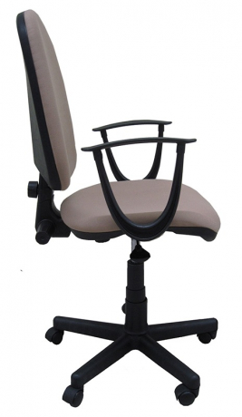 Кресло офисное компьютерное Престиж Соната ткань светло-коричневая