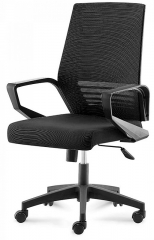 Кресло офисное Norden Эрго Black LB черный пластик