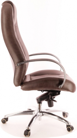 Кресло руководителя Everprof Drift Lux M экокожа коричневая
