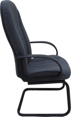 Офисное конференц-кресло Вега Ультра ткань серая