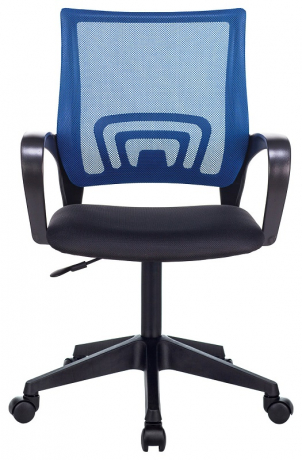 Компьютерное кресло Бюрократ CH-695NLT синий сетка сиденье черный ткань