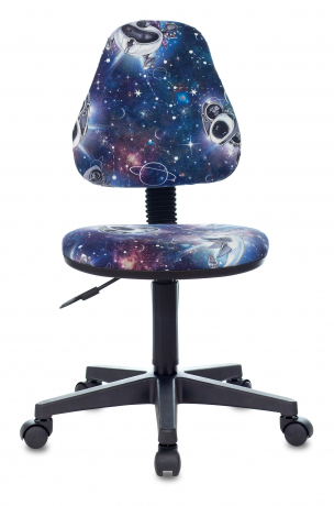 Детское компьютерное кресло Бюрократ KD-4 синий космопузики