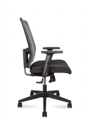 Офисное кресло Norden Techo LB черный/серая сетка