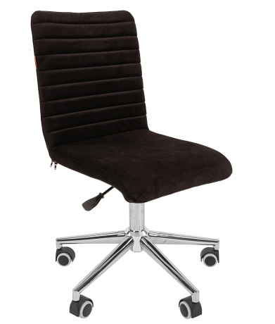 Офисное кресло Chairman 020 велюр черный