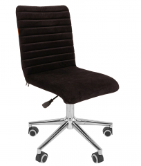 Офисное кресло Chairman 020 велюр черный