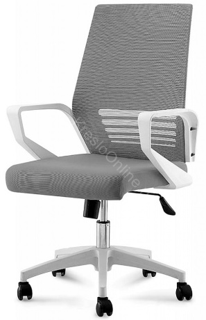 Кресло Norden Офисное Эрго LB белый пластик