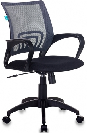 Компьютерное кресло Бюрократ CH-695N темно-серый черный сетка/ткань