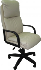 Кресло офисное Надир Стандарт экокожа бежевая