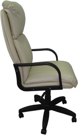 Кресло офисное Надир Стандарт экокожа бежевая