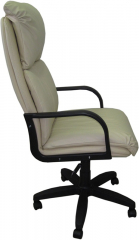 Кресло офисное Надир Стандарт экокожа бежевая