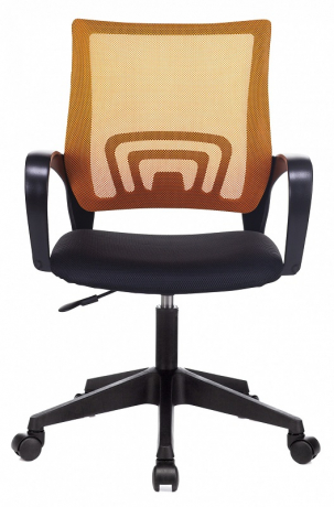 Компьютерное кресло Бюрократ CH-695NLT оранжевый сетка сиденье черный ткань