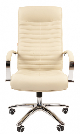 Офисное кресло руководителя Chairman 480 экокожа бежевый